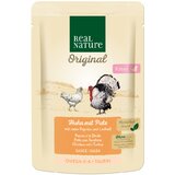 Real Nature Cat Kitten Junior piletina i perad u umaku 85 g | shoptok.hr