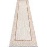 RugsX Preproge Tekač, Preproga v videzu sisala SION Okvir 80x250 cm Bež Cene