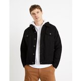 Celio Denim Jacket Sherpa Cudensherp - Mens