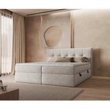 Boxxx POSTELJA Z VZMETNICO 180 cm x 200 cm , tekstil bela Cene