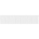 vidaXL Čipkasta Zavesa z zavesami Bela 180 x 750 cm Poliester, (5000149415) | Shoptok.si