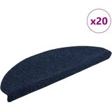 vidaXL Samolepilne preproge za stopnice 20 kosov mornariška 65x21x4 cm | Shoptok.si