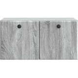 TV ormar za zid 59,5 x 31 x 30 cm Siva Sonoma Konstruirano drvo | shoptok.hr