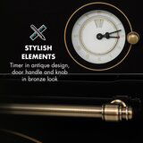 Klarstein Victoria 60 Trojni set plin, Plinsko kuhališče, Pečica, Napa za odvajanje pare | Shoptok.si