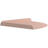  Lebdeća polica s policom 4 pcs Ružičasta 30 x 30 x 2 cm | shoptok.hr