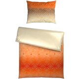 Esposa OBOJESTRANSKA POSTELJNINA 140/200 cm saten terakota | Shoptok.si