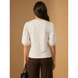 Sinsay Pamučna bluza s točkicama | shoptok.hr