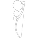  Svjetlosne trake s kuglicama 4 kom tople bijele 111,5x35x4,5 cm | shoptok.hr