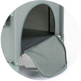 Chipolino putni krevetić s pomičnom stranicom Relax Basil Linen | shoptok.hr