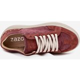 Zazoo Suede Sneakers on Chunky Platform | Shoptok.si