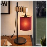 Brilagi Stona lampa NUBILA 1xE27/40W/230V braon/crna/pompejska crvena Cene