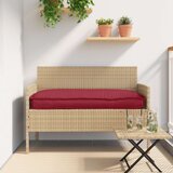 Vanjski Blazina za palete v vinski rdeči barvi 110 x 40 x 8 cm Oxford tkanina, (22090572) Cene
