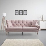 Bessagi Home velika Zofa Liliana, Roza, Žamet | Shoptok.si