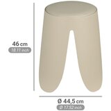 Wenko Bež plastični sklopivi stolac Comiso – | shoptok.hr