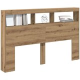 Ormarić za uzglavlje LED boja artisan hrast 160x17x102 cm | shoptok.hr