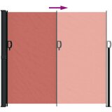  Zložljiva stranska tenda terakota 180x600 cm | Shoptok.si