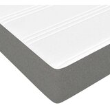  Krevet s oprugama i madracem tamnosivi 140x190 cm od tkanine | shoptok.hr