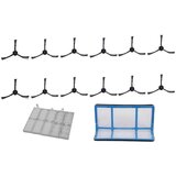 INORCO Primarni filter za prah, stranska krtača, učinkovit HEPA filter za V5 V5s V3 V3s V5pro V50 V55 X5 V5s Pro Rob, (22026954) | Shoptok.si