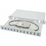 Fiber Optic Splice Box, Equipped, LC, OS2