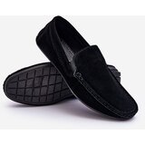 EVENTO PE1 Men's Classic Suede Loafers Black Felixo | shoptok.hr