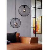 Nordlux visilica na sajli BERONI 1xE27/60W/230V crna Ø 35 cm | Eponuda.com