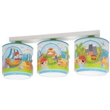 Dalber 60653 - Dečije plafonsko svetlo PIRATE ISLAND 3xE27/15W/230V | Eponuda.com