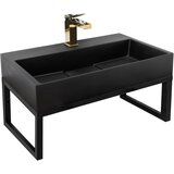 Rea CONGLOMERATE TOP UMIVAONIK GOYA BLACK MAT 50CM + OKVIR | shoptok.hr