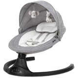 Kidwell Luxi 2u1 električna stolica za ljuljanje, sivo-crna Cijene