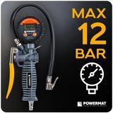 Powermat pištolj za napuhanje LCD manometrat 60 mm PM-PDPM-1T | shoptok.hr