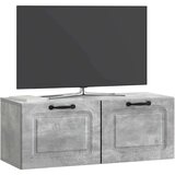 TV Omarica za TV, ki jo lahko montiraš na steno Betonsko siva, (5000220379) | Shoptok.si
