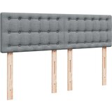  Krevet box spring s madracem svjetlosivi 140x200 cm od tkanine | shoptok.hr