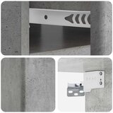  Stenski nočni omarici Betonsko siva 49 x 34,5 x 20 cm, (5000209522) | Shoptok.si