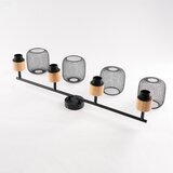  Brilagi - Spot svetiljka BASKLITE 4xE27/15W/230V drvo/crna | Eponuda.com