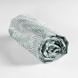 Douceur d intérieur Bela/zelena napenjalna bombažna rjuha 90x190 cm Botania – | Shoptok.si