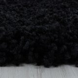 Lesnina-XXXL preproga z visokim florom sydney 300/400 cm tkano črna | Shoptok.si
