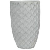  Visoka okrugla posuda za biljke (Vanjska dimenzija (ø x V): 32 x 54 cm, prirodni materijali, Sive boje) Cijene
