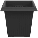  Kvadratna saksija za cvijeće 24 pcs Crna 16 x 16 x 14 cm - Crna 16 x 16 x 14 cm 24 | shoptok.hr