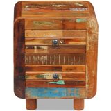  Nočna omarica trden predelan les 43x33x51 cm | Shoptok.si