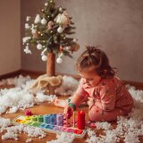 Woopie green puzzle učenje brojanja i boja montessori 56 kom. | shoptok.hr
