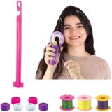  Set za ljepotu kose, konac za pletenje, gumice, perle | shoptok.hr
