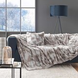 Douceur d intérieur Smeđa deka od umjetnog krzna 180x220 cm Antartic – | shoptok.hr