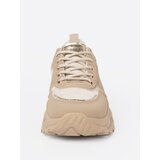 Shelvt Beige sneakers with a decorative gold heart | shoptok.hr