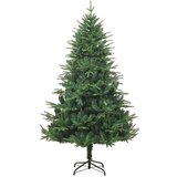 vidaXL Umjetna preddekorirana božićna jelka Zelena 180 cm PVC in PE | Shoptok.si