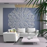  Tapeta - White ornament 200x154 Cijene