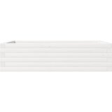  Vrtna sadilica bijela 90 x 60 x 23 cm od masivne borovine | Eponuda.com