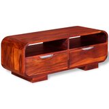 Maison Chic Klubska mizica - kavna mizica - Nizka mizica trden palisander 90x40x35 cm, (21752674) Cene