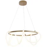 led luster balbo 45W okrugli zlatni