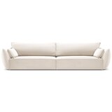 Mazzini Sofas Bež žametna sedežna garnitura 248 cm Vanda – | Shoptok.si
