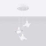 Sollux Lighting Sollux SL.1357 - Luster na sajli HYPERION 3xG9/8W/230V bela | Eponuda.com