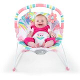 Kids II bright starts ležaljka sa vibracijom - flamingo vibes 12228 | ePonuda.com